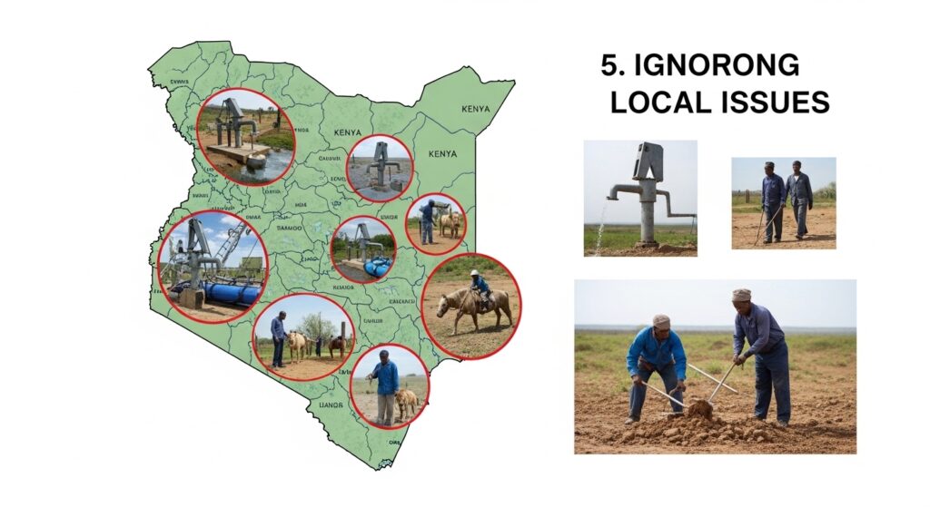 Political campaign mistakes in Kenya